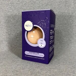 NuBra Adhesive Feather Lite Bra‎ FAIR B Molded Pads Backless Strapless Wedding